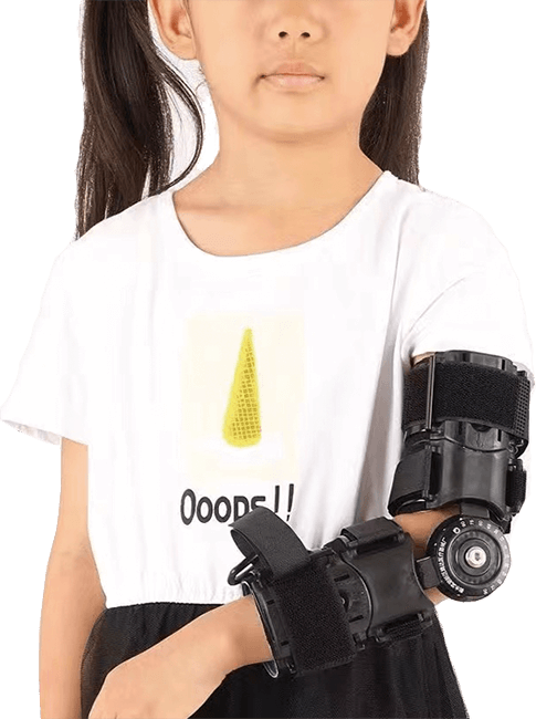 TY-502 Adjustable rom hinged elbow brace(children)