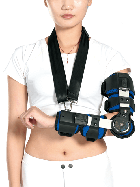 TY-501 Adjustable rom hinged elbow brace