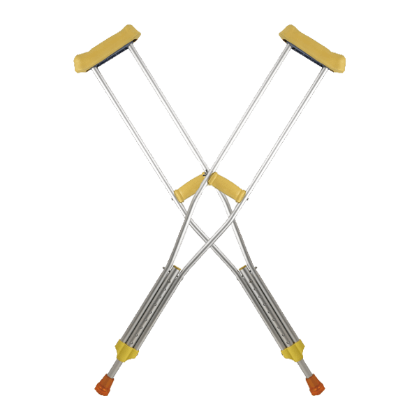 Aluminum alloy crutches